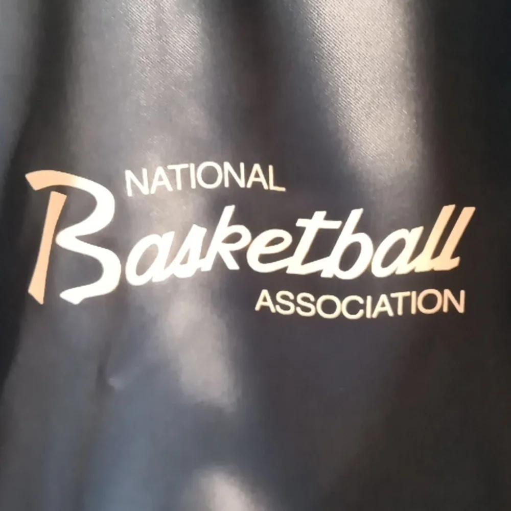 NEW Nike x NBA 75th Anniversary Thick Fill Insulated Embroidered Satin Jacket